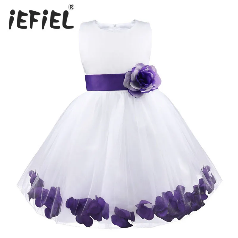 vestido com flores infantil