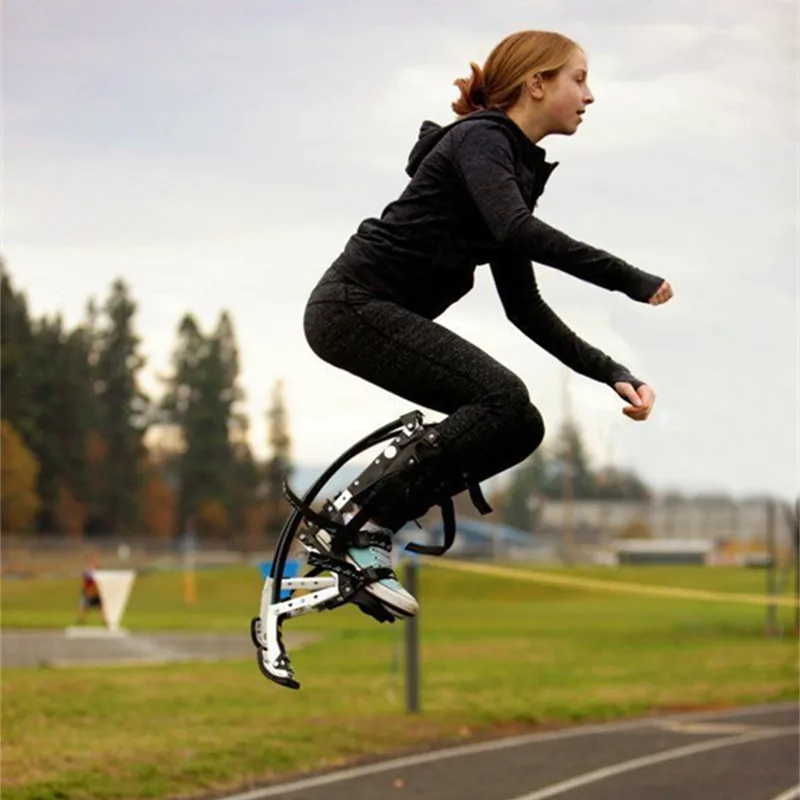 66-110lbs/30~50kg Boy Girl Kangaroo Shoes Jumping Stilts Kids Fitness Exercise 