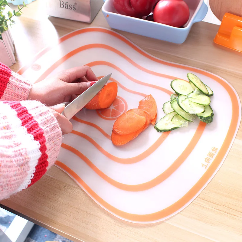 

1PC Plastic Cutting Board Non-slip Frosted Kitchen Cutting Board Vegetable Meat Tools Chopping Board