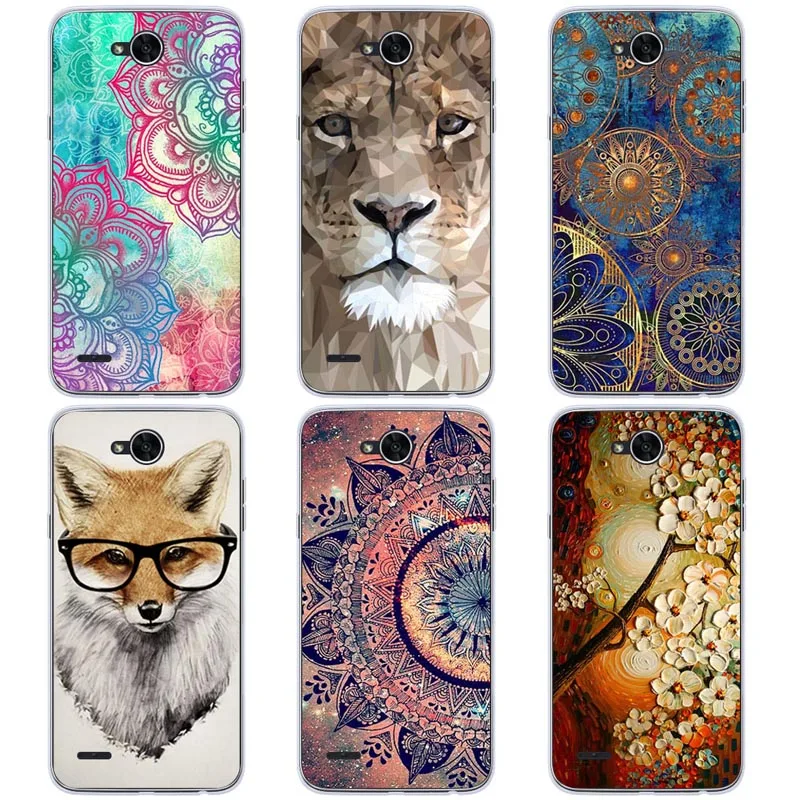 

REDTOWN Cover For LG X power 2 Case 5.5" Cool Painting Soft Silicone TPU Cover Case For LG X power2 Phone Cases Protective Cover