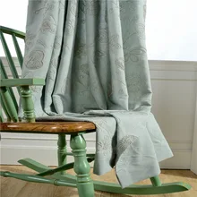 Modern Solid Color Cotton Linen Blackout font b Curtains b font For Living Room font b