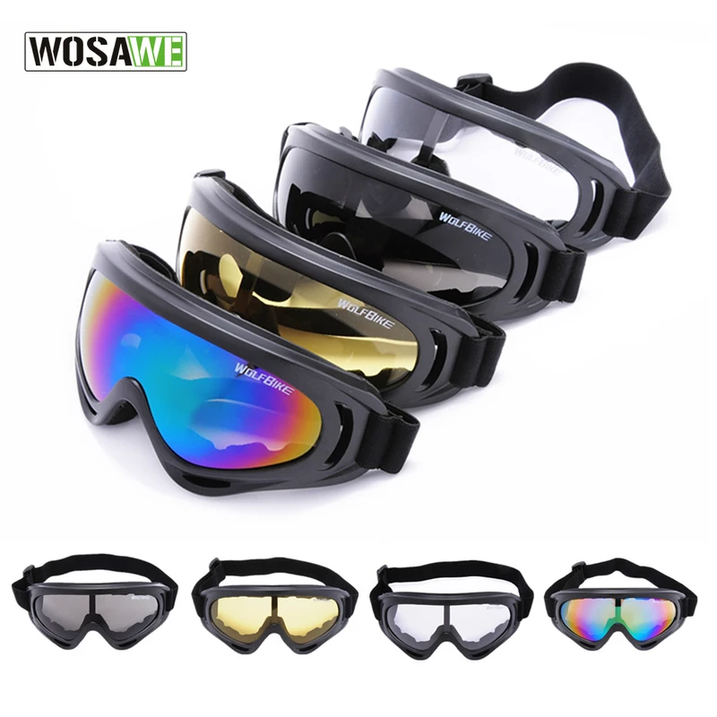 WOSAWE X400 الأشعة فوق البنفسجية حماية نظارات التزلج Airsolf الرياضة تزلج على الجليد تزلج نظارات للدراجات النارية على الطرق الوعرة الدراجات نظارات 1 ...