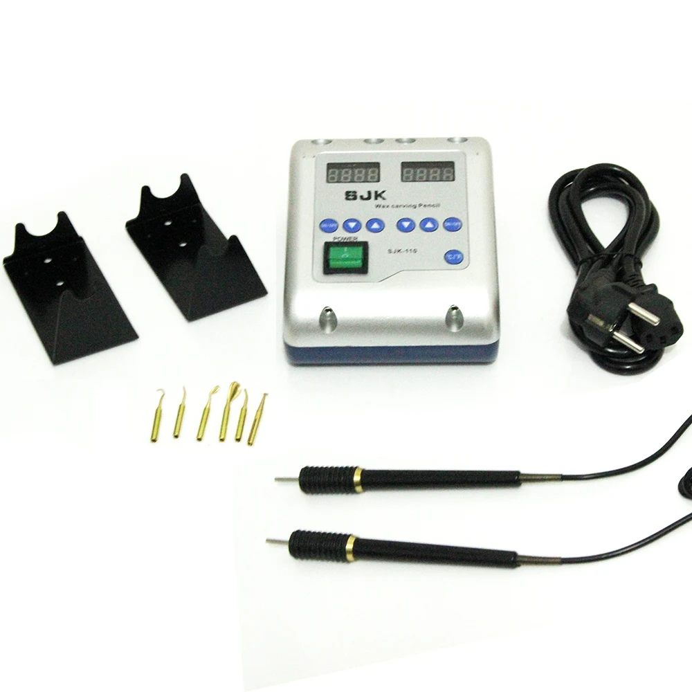 1set Dental lab Equipment Electric Wax Carving knife Machine Double Pen