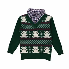 MUQGEW/ г., зимняя теплая верхняя одежда на Рождество, вязаный свитер для маленьких мальчиков и девочек детские куртки рождественское пальто для новорожденных