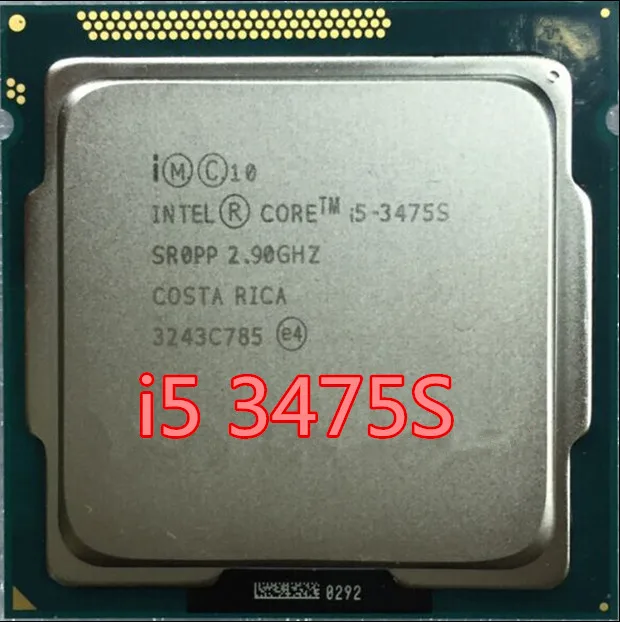 Intel Core i5-3475S I5 3475S i5 3475S процессор Процессор LGA 1155 должным образом настольный процессор на