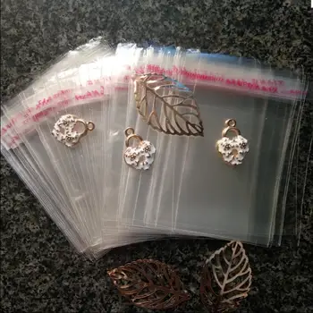 

Wholesale 1000pcs 10cmx15cm OPP Transparent Resealable Cellophane Bag Self Adhesive Seal Plastic jewelry Bag Gift Display Bags