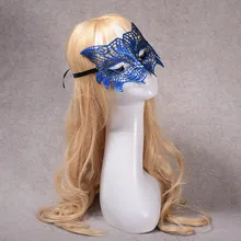 Маскарадная кружевная Маска женщины-кошки, для Хэллоуина, вырез, выпускной, Вечерние Маски лисы, аксессуары, возможность креативной маски для глаз, подарок, падение H1812