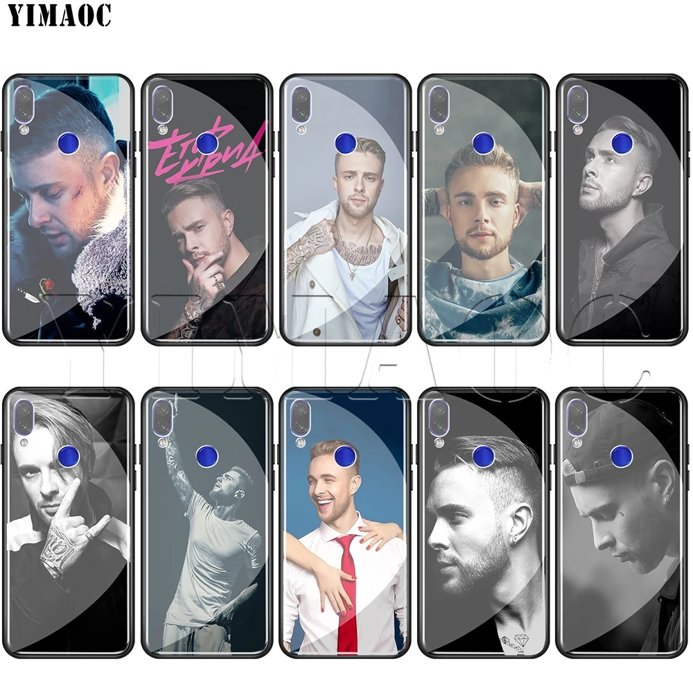 

YIMAOC Egor Kreed Tempered Glass Case for xiaomi redmi note 4X 5 6 7 Pro 6A 8 9 A1 A2 Pocophone F1