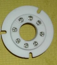 

4PCS Ceramic Vacuum Tube socket seat 8PIN FU50 FU-50 5Z8P 5Z9P