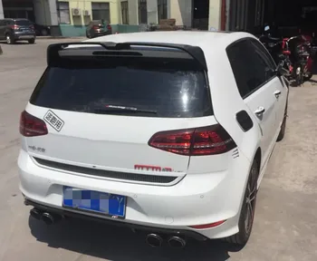 

For Volkswagen Golf 7 R R-LINE Spoiler High quality ABS 2014 2015 2016 2017 2018 rear window roof spoiler paint color