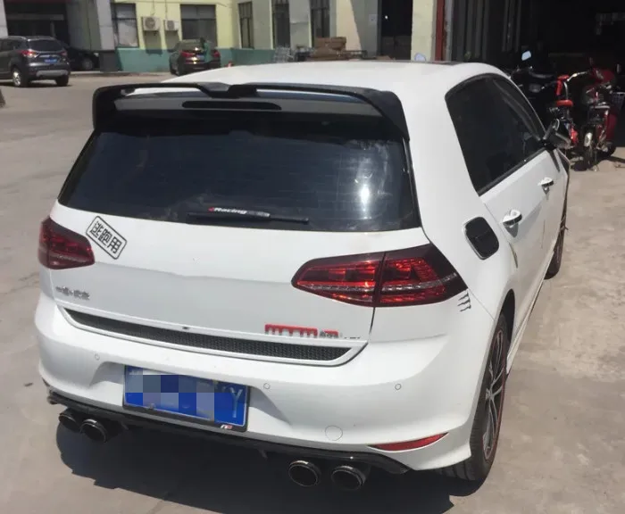 Для Volkswagen Golf 7 R LINE спойлер высокого качества ABS 2014 2015 2016 2017 2018 задний оконный на