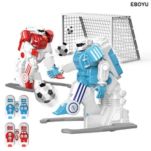 2 шт.* EBOYU 1902B 2,4 ГГц RC футбольный робот игрушка забавный спортивный мяч игры два RC футбольные роботы игрушки для детей RC робот