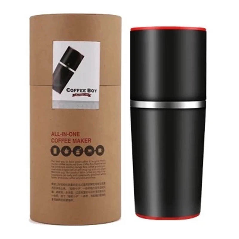 Portable Stainless Steel Handmade Manual Coffee Bean Grinder Multifunction outdoor Home Bean Burr K - 33045650086
