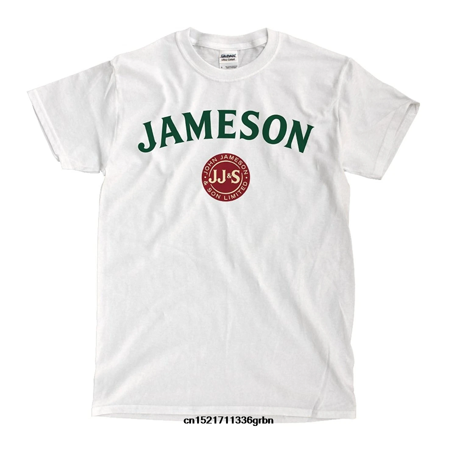 Men T shirt Jameson Irish Whiskey Logo funny t shirt