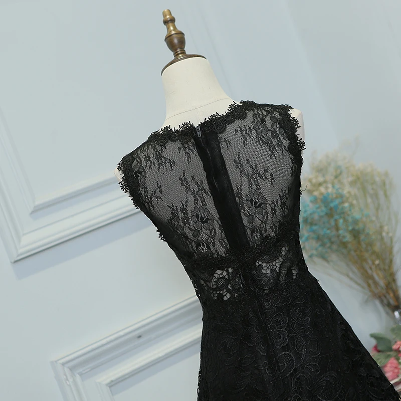 SOCCI маленькое чёрное платье романтичное кружево cексуальные вечерние платья платье с вышивкой и кружевом платье для торжеств с точки зрения vestido de festa