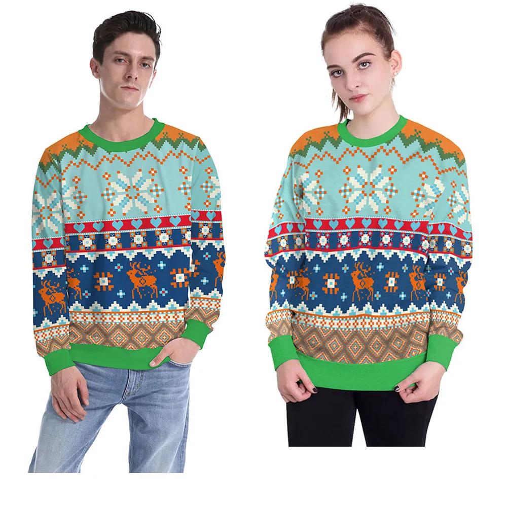 Unisex Men Women 2018 Ugly Christmas Sweater Vacation