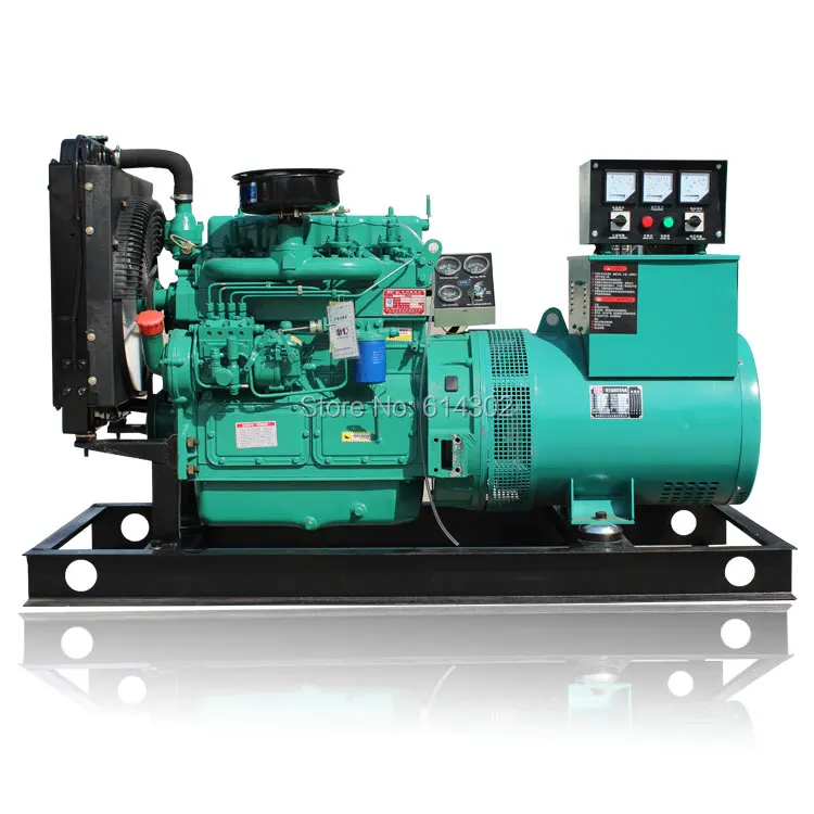 

weichai Ricardo 30kw diesel generator with K4100D diesel engine and brush alternator/diesel generator for power