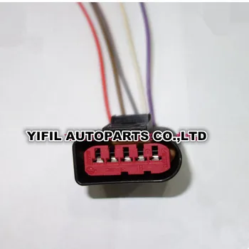 

5pcs/lot 5 Pin PBT MAF Mass Air Flow Sensor Connector Plug With Cable Pigtail 1J0973775A 1J0 973 775A For VW Golf 1999 2000 2001