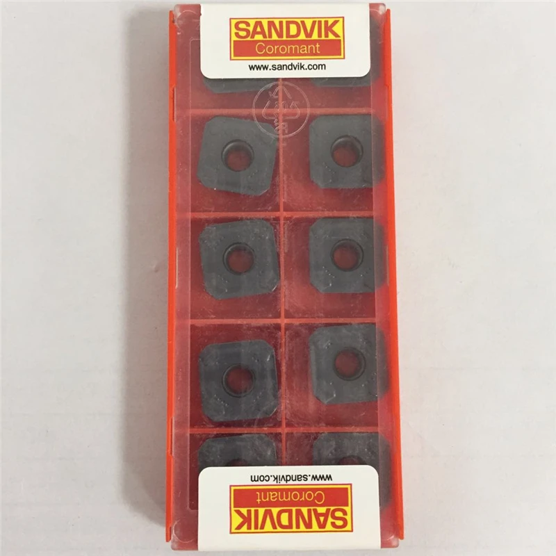 

YZ66 10pcs R245-12T3M-PM 1010 Carbide Inserts Original