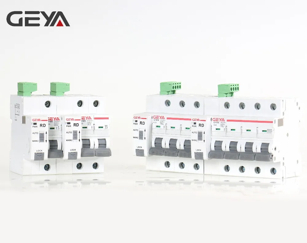 geya rail din avec dispositif disjoncteur réinitialisation pour maison intelligente