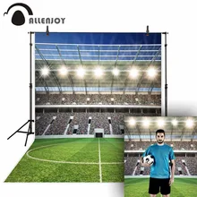 Allenjoy – arrière-plan pour photographie de stade de compétition, de Football, de pelouse