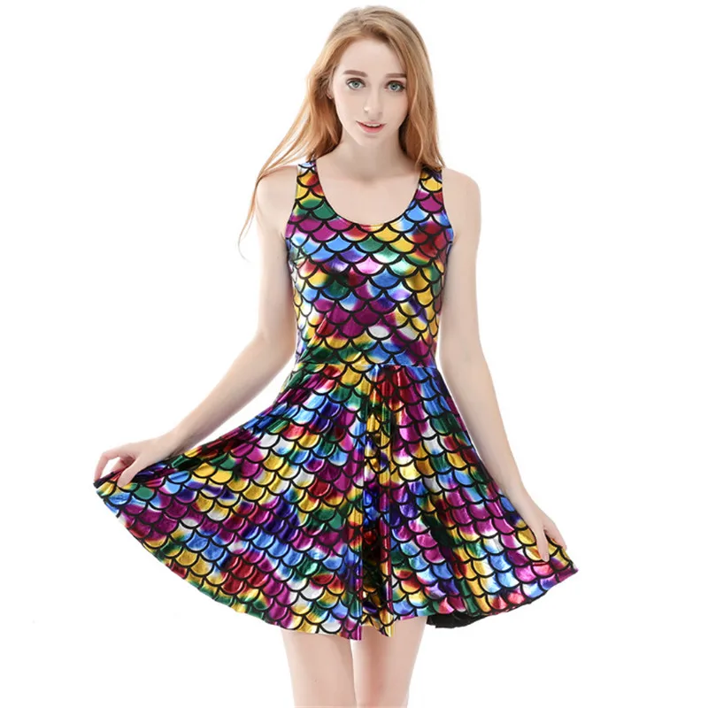 

2018 Halloween Shining Mermaid princess Costume for women Fish scale Dress Adult Mermaid Cosplay Dress Bar Nightclub DS Costume