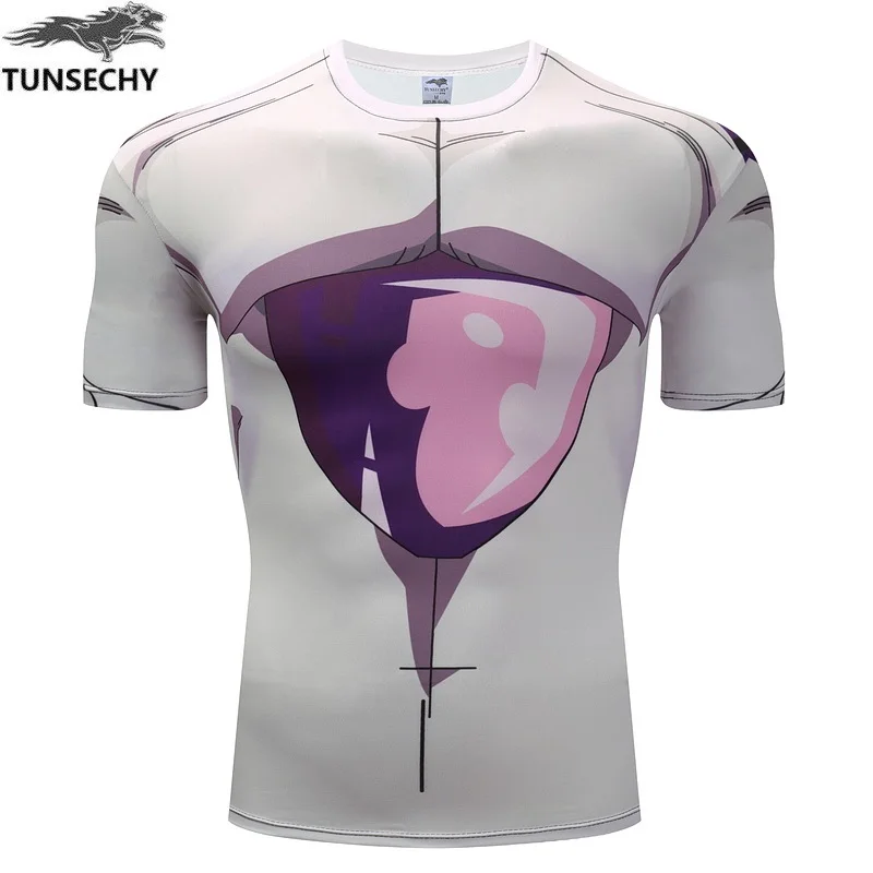 

TUNSECHY Monkey King turtle fairy man compression short sleeve T-shirt dragonball short sleeves T-shirt Free transportation