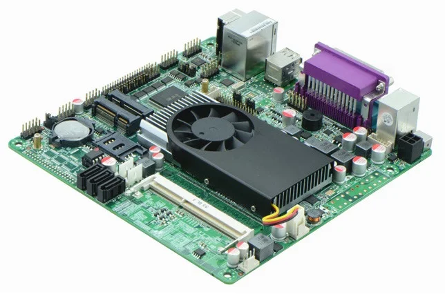 1037U двухъядерный процессор 22 нм/6 * COM/два 24 бит LVDS/DC 12 В Power POS промышленные