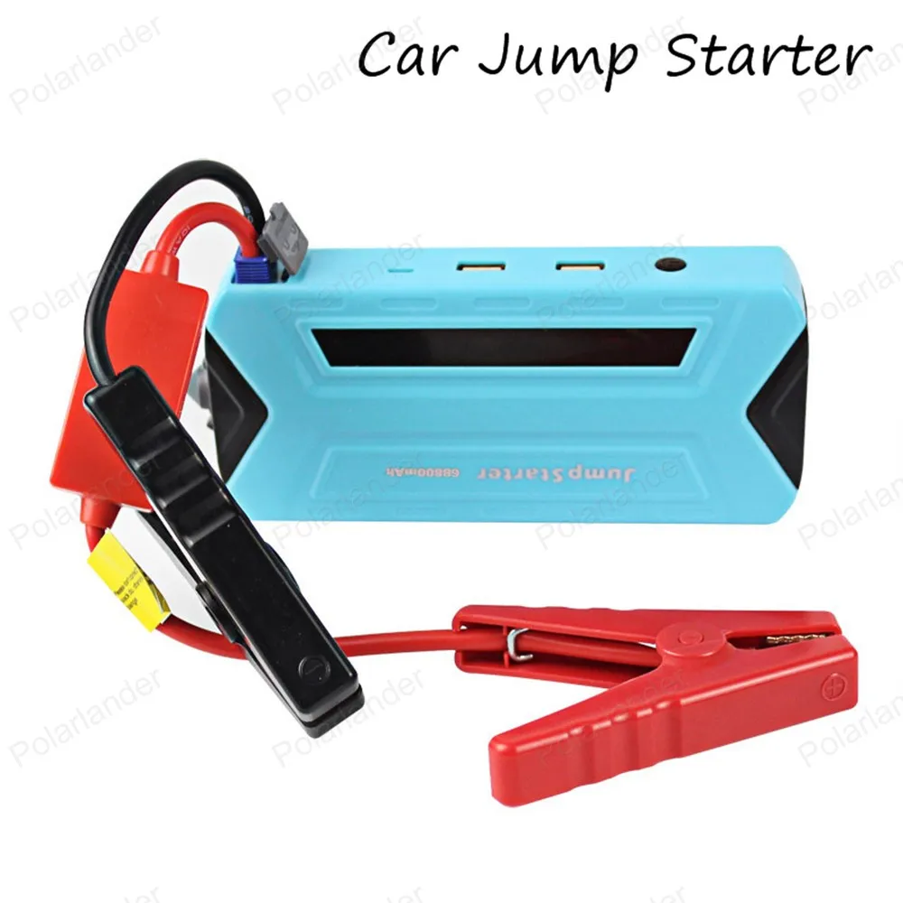 2016 New Mini Portable font b Car b font Jump Starter Emergency Start 12V 12000mAh Engine