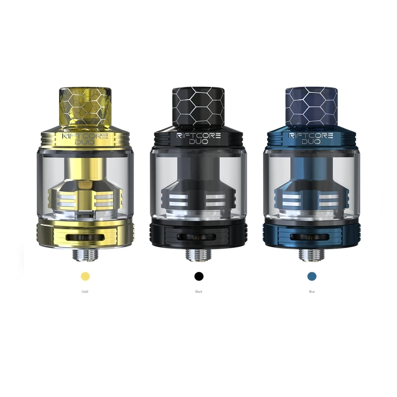 

Original Joyetech RIFTCORE DUO Atomizer Electronic Cigarette Vape Tank 3.5ml Capacity Tank By Self-cleaning Coilless System