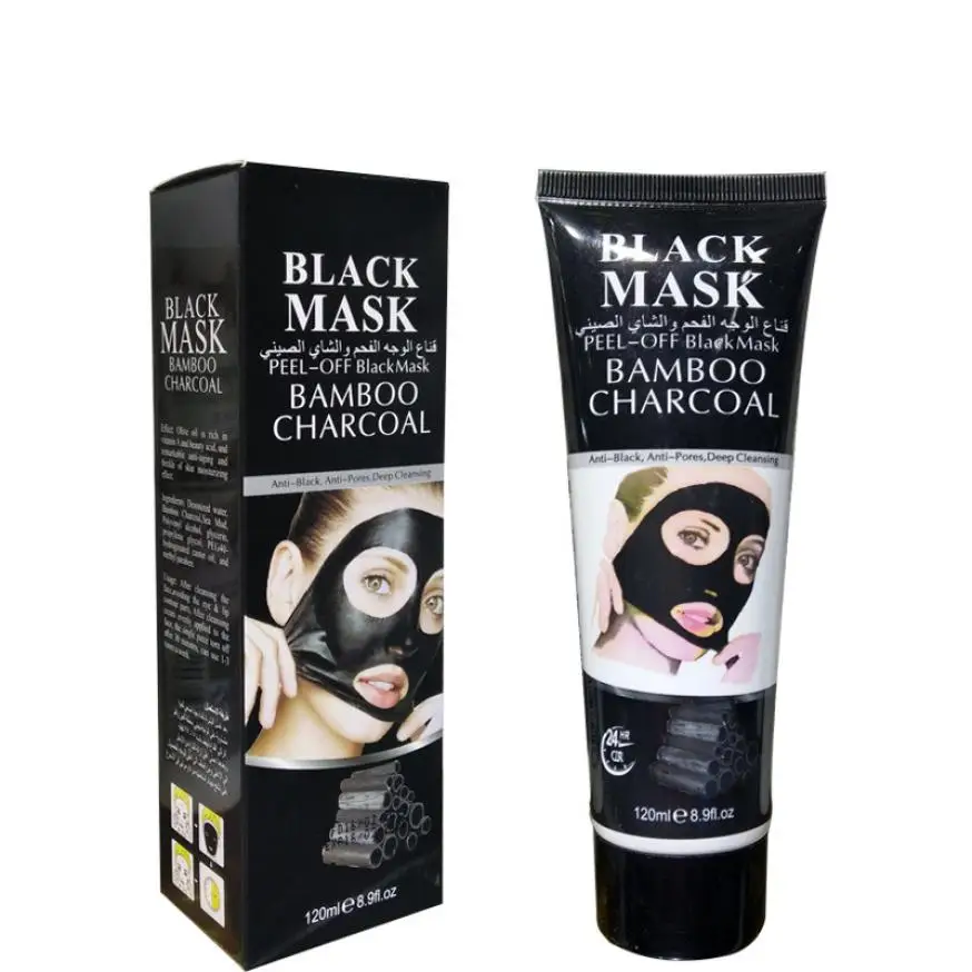 Бамбуковая маска для удаления древесного угля глубоко очищающая Очищающая маска для лица, носа, акне Sep 4