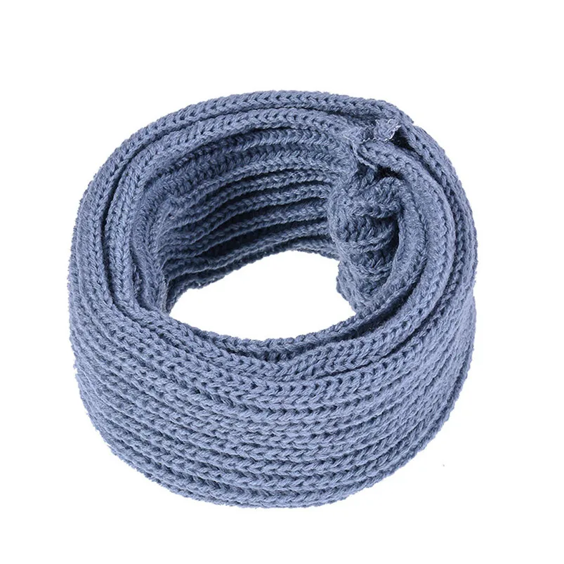 Soft Men Women Scarf Winter Warm Scarves Wrap Knitted Collar Circle Shawl Knitted Sleeves Couple Bib women scarf D20 (11)