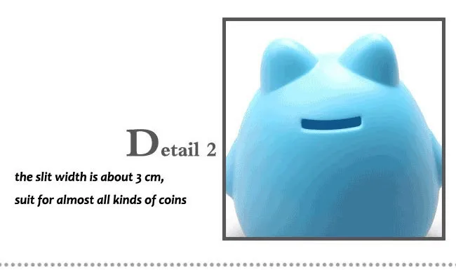 Home decorative saving pot lovely piggy bank money box child gifts