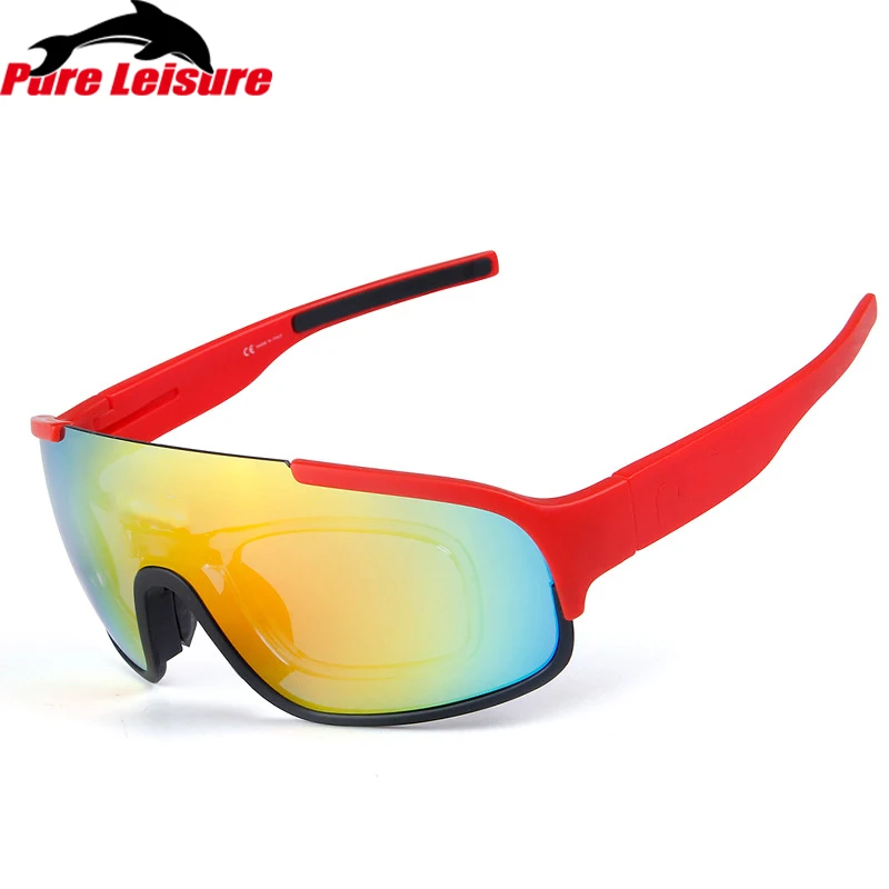 PureLeisure клип на очки для рыбалки Gafas Polarizadas Pesca для рыбалки альпинистские походные очки для бега 1 комплект 3 объектива