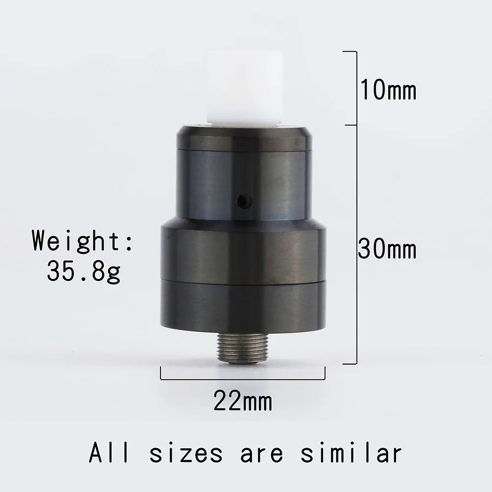 Coil Father Magister RDA Tank 510 Drip Tips 22mm Diameter Vaporizer