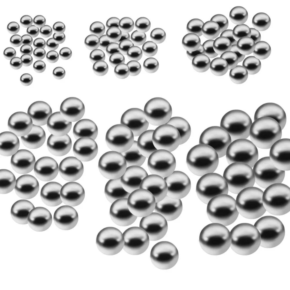 50pcs Durable bicycle Carbon Steel Ball Replacement Parts 4mm 5mm 6mm 8mm 9mm 10mm Bike Bicycle Steel Ball Bearing