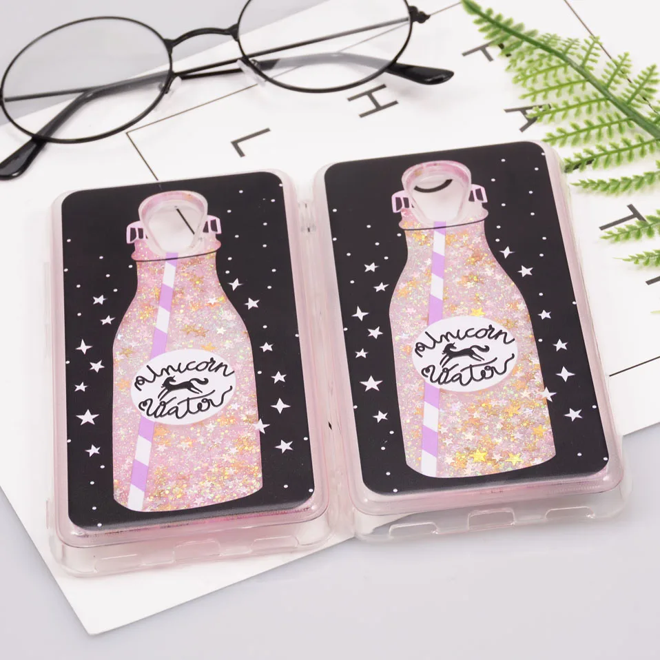 Reaoom for Meizu M6 Case Glitter Dynamic Liquid Star Quicksand Colorful Cute Bottle Unicorn Protection Cover Capa for Meilan 6   (7)