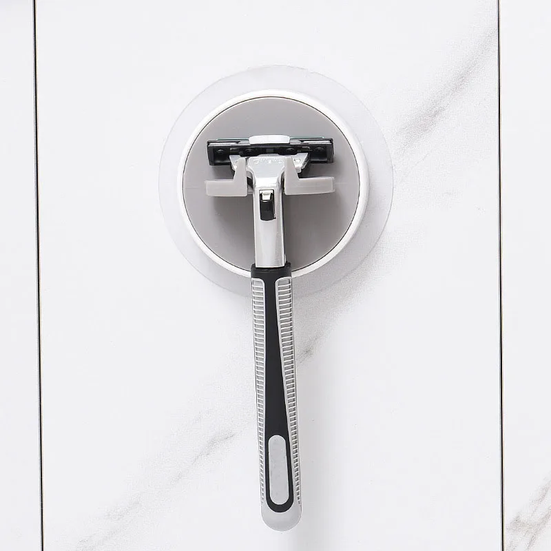 

Adhesive Hook Hanger Plug Power Socket Strong Hook Razor Shaving Holder Wall Mounted Hook for Bathroom and Kitchen Plastic