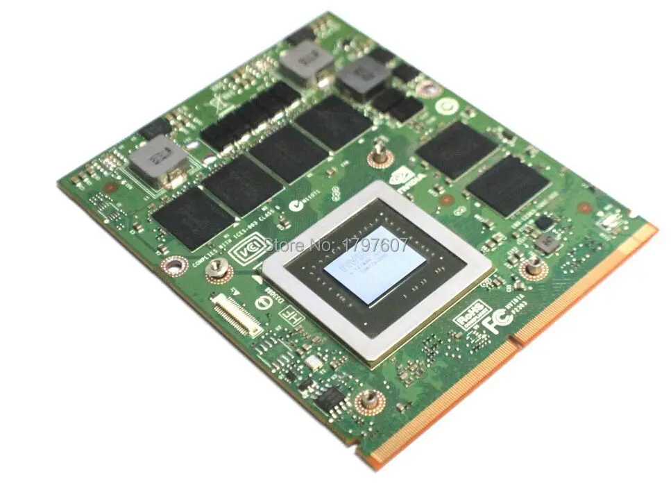 HW6C9 For DELL ALIENWARE M17X M18X R1 Nvidia GTX 770M 3GB GDDR5 N14E-GS-A1 MXM 3.0b  Laptop Video card Fully Tested