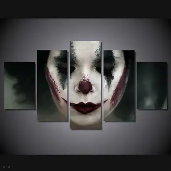 

Hd Printed Sad Clown Painting On Canvas Room Decoration Print Poster Picture Canvas Free Shipping/90731
