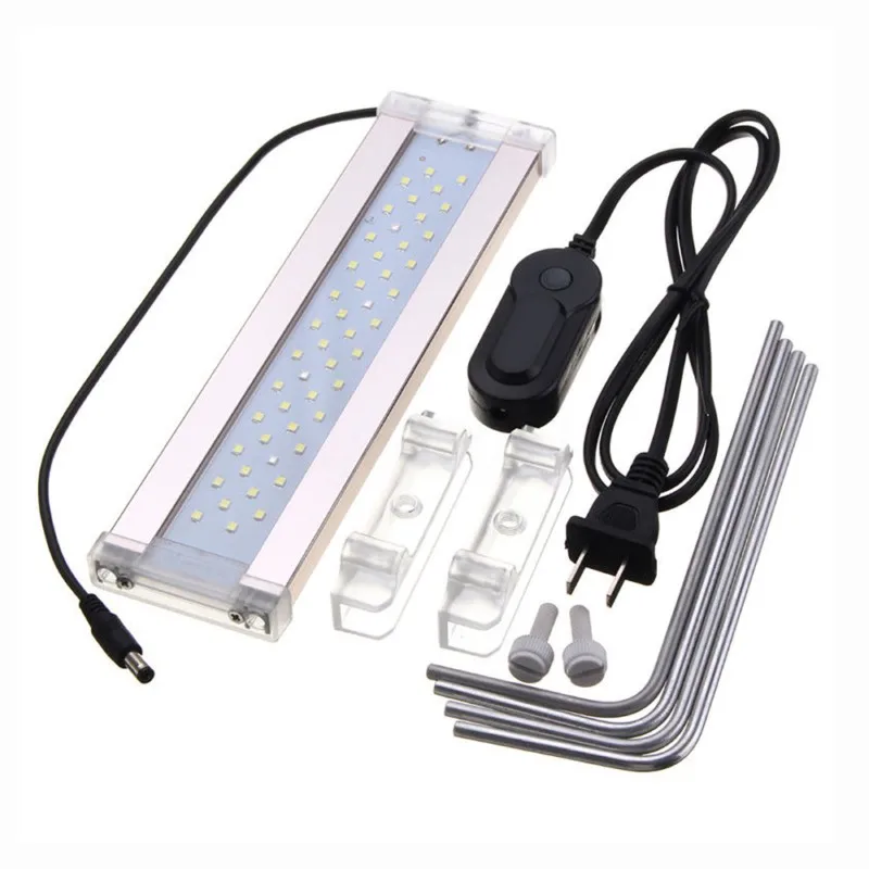 220V Slim ADE Series Slim LED Light Aquarium Lighting Plants Light Fish Tanks 12-24W Aquarium LED light fixture For Plant Growth (1)