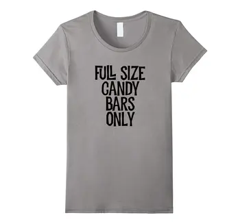 

Full Sizes Canding Bars Only T Shirt Funny Halloween Costume 2017 Summer Style Women Short Sleeve Shirt Harajuku Femme Summer