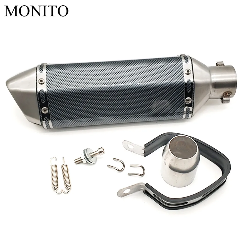 Motocicleta Universal Akrapovic de Escape de la bici de la suciedad de Escape modificado de Escape para KTM 65 85, 105, 125, 144, 150, 200/SX/ XC/EXC/XC-W/SX-F