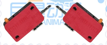 

CL Red Two Feet Microswitch Arcade Micro Switch Two Leg Microswitches