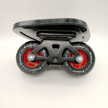 

free shipping freeline skate drift board black wheel board size 16.5x14cm happy wing