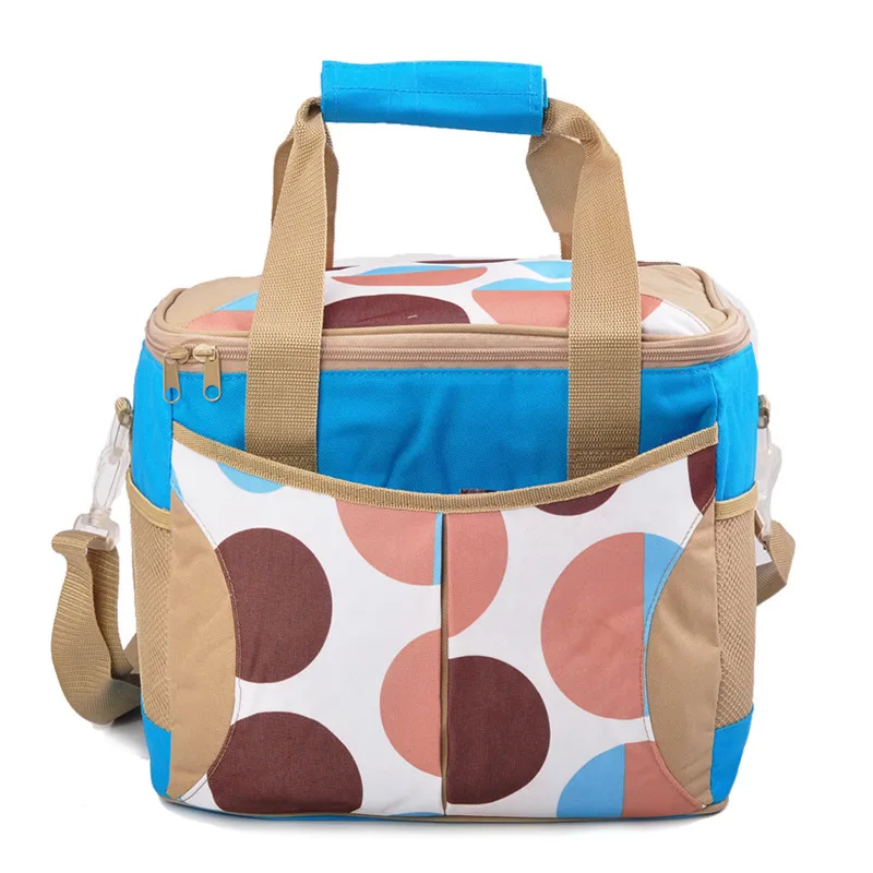polka dot cool bag