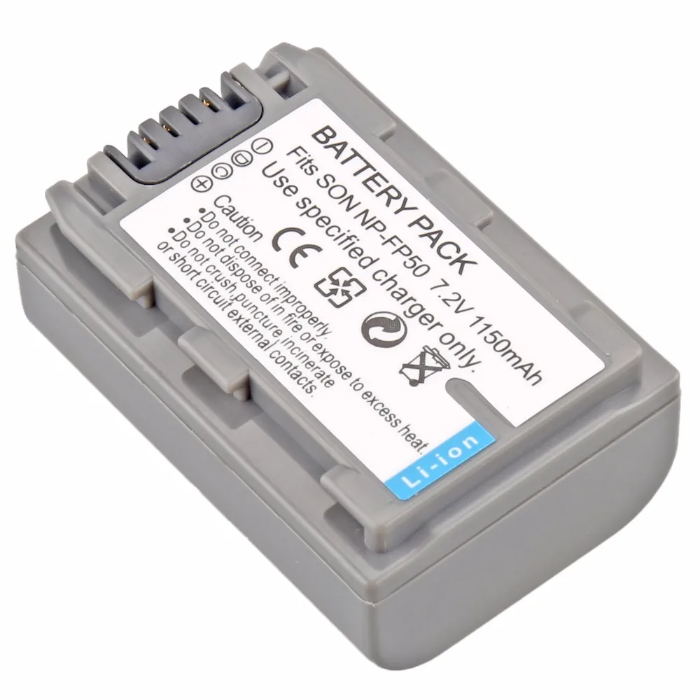 

Probty 1Pcs NP-FP50 NP FP50 NPFP50 Battery For Sony DCR-DVD103 DVD105 DCR-HC3 HC16 HC40 DCR-SR30 SR40 SR100 digital Camera