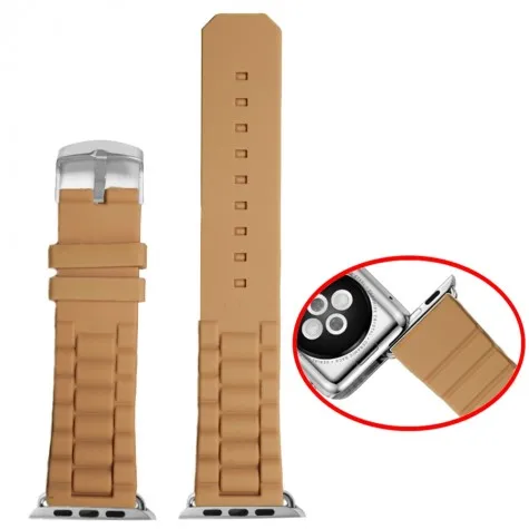 38mm Silicone Watch Band Replacement for Apple iWatch WB1102H38JB