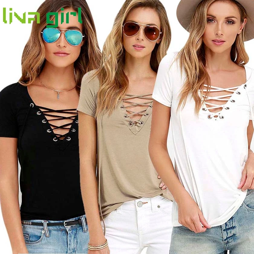 Women Hiking T-shirt wear Top Girls Femme Loose Short Sleeve Shirts Summer Mujer Fitness Tops Training Sexy Blouse Mar3YP