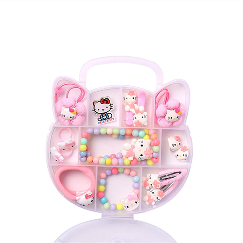 Hello Kitty Hair Accessories Gift Set For Girls Headbands Hair Clips